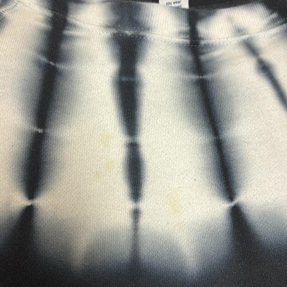 Old Navy, Navy and White Long Sleeve Sweatshirt - Picture 5 of 7